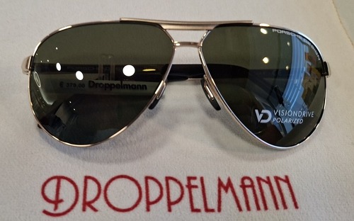 Porsche-Sonnenbrille gold Modell P8649