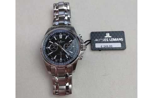 Jacoues Lemans Chronograph 1-2117I Metall Uhr Herren